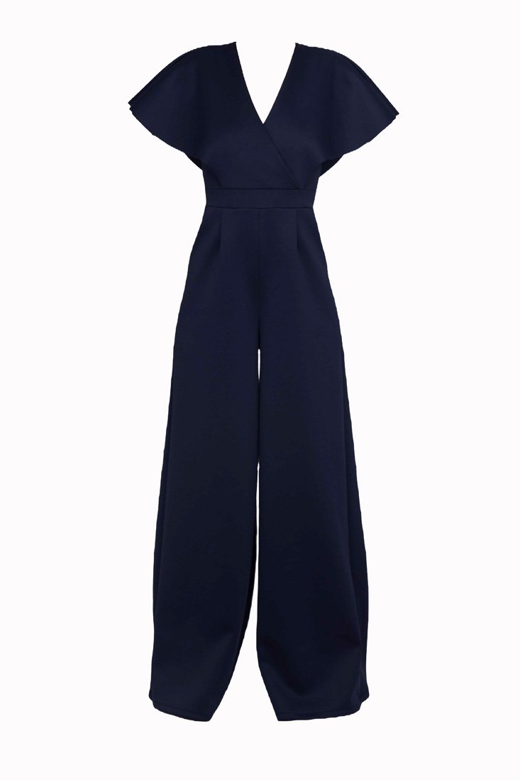 WAL G TALL Jumpsuit donkerblauw