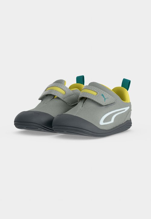 PUMA KITTEN MESH V INF UNISEX - Trainers - gray echo/glacial gray — photo 3