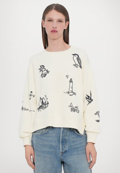 Sea CLYDE LIGHTHOUSE  - Mikina - cream