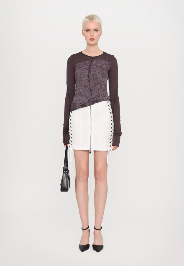 BIAS LONG SLEEVE - Long sleeved top - ganache4