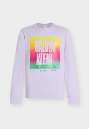 Calvin Klein Jeans, PRIDE UNISEX - Sweatshirt - lafayette lavender
