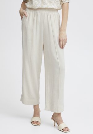 FRATEL PA 2 - Pantaloni - birch melange