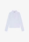 JEORG FITTED - Top s dlhým rukávom - white