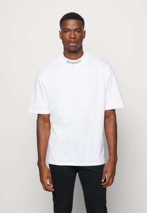 JORPALM CREW NECK - T-shirt - bas - white