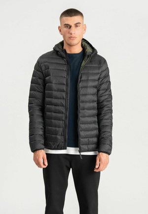 HOODED  - Zimska jakna - black