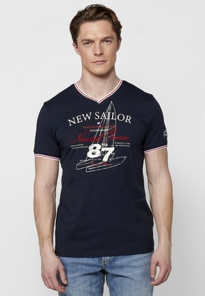 SHORT SLEEVE - T-shirts print - navy