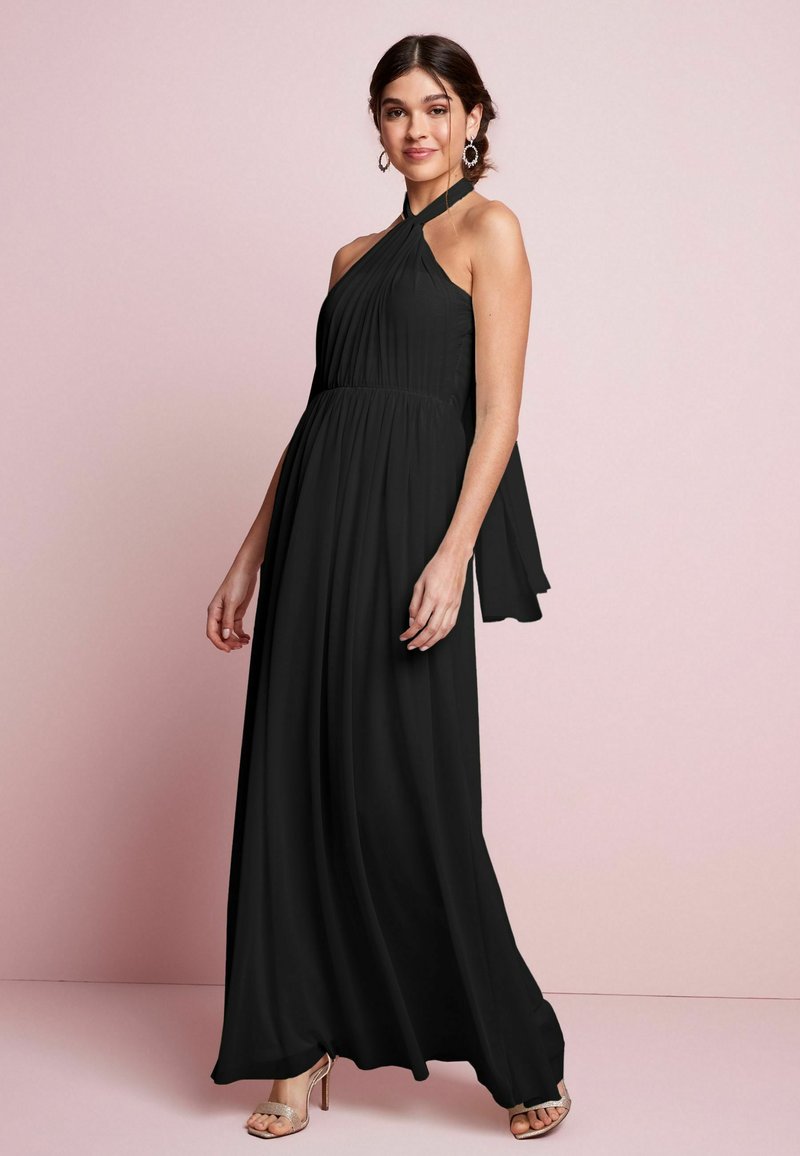 Robe De Cocktail Noire Next Taille 8 - Jupe à Volants, Neuve Sans étiquettes