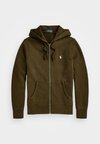 LOOPBACK FLEECE FULL ZIP HOODIE - Φούτερ με φερμουάρ - dark loden