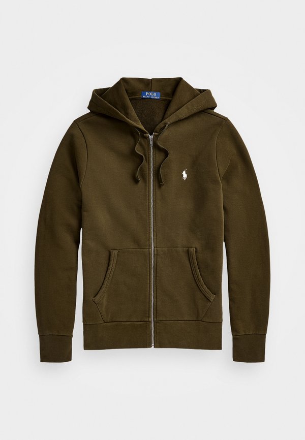 LOOPBACK FLEECE FULL ZIP HOODIE - Zip-up sweatshirt - dark loden3