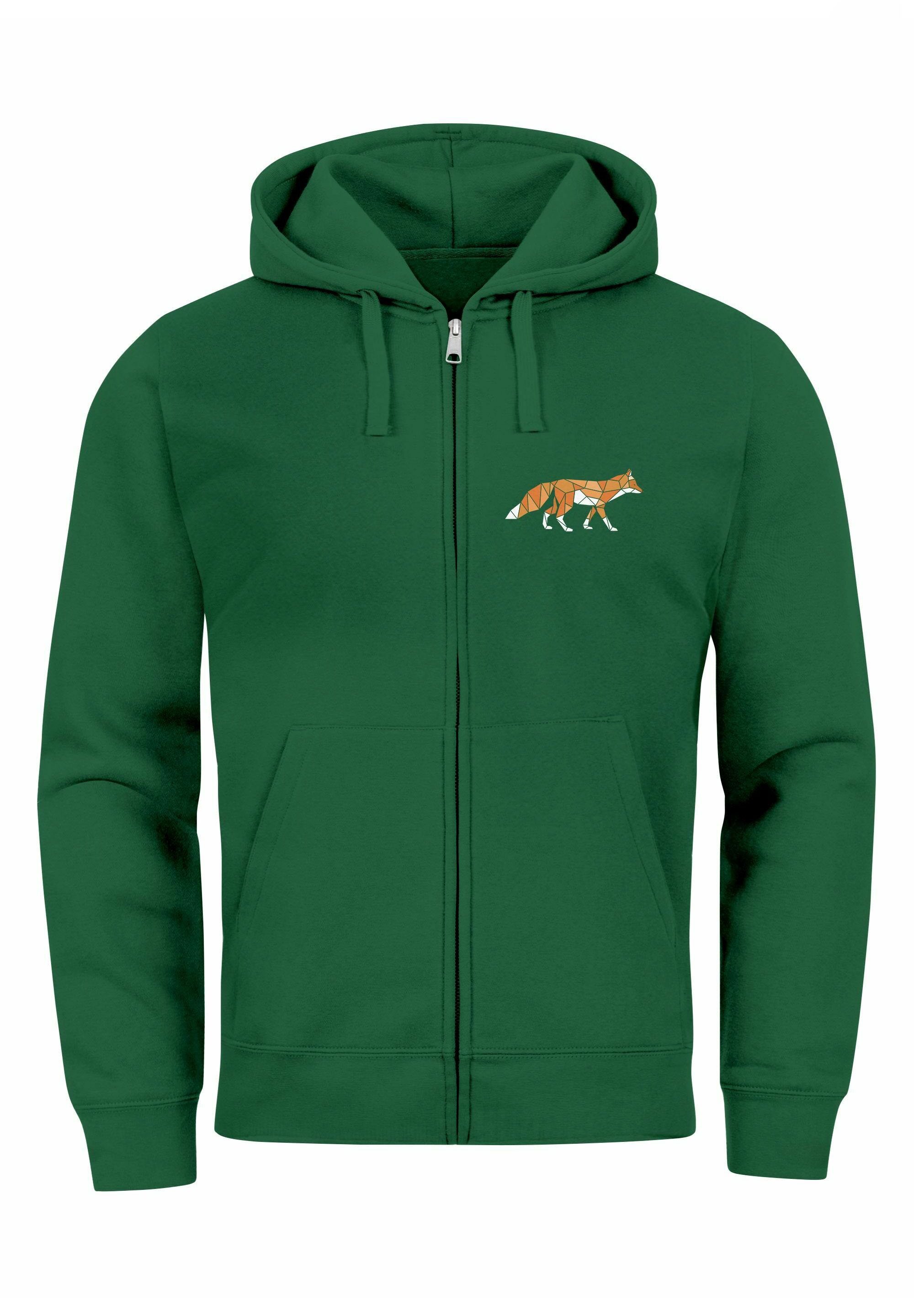 Neverless POLYGON FUCHS OUTDOOR C MOTIV FASHION STREETSTYLE