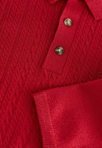 Next CABLE- REGULAR FIT - Hosszú ujjú felső - red