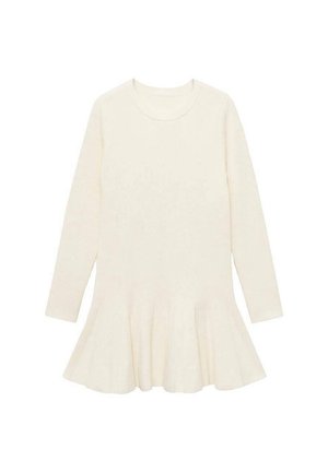 Strickkleid - off-white
