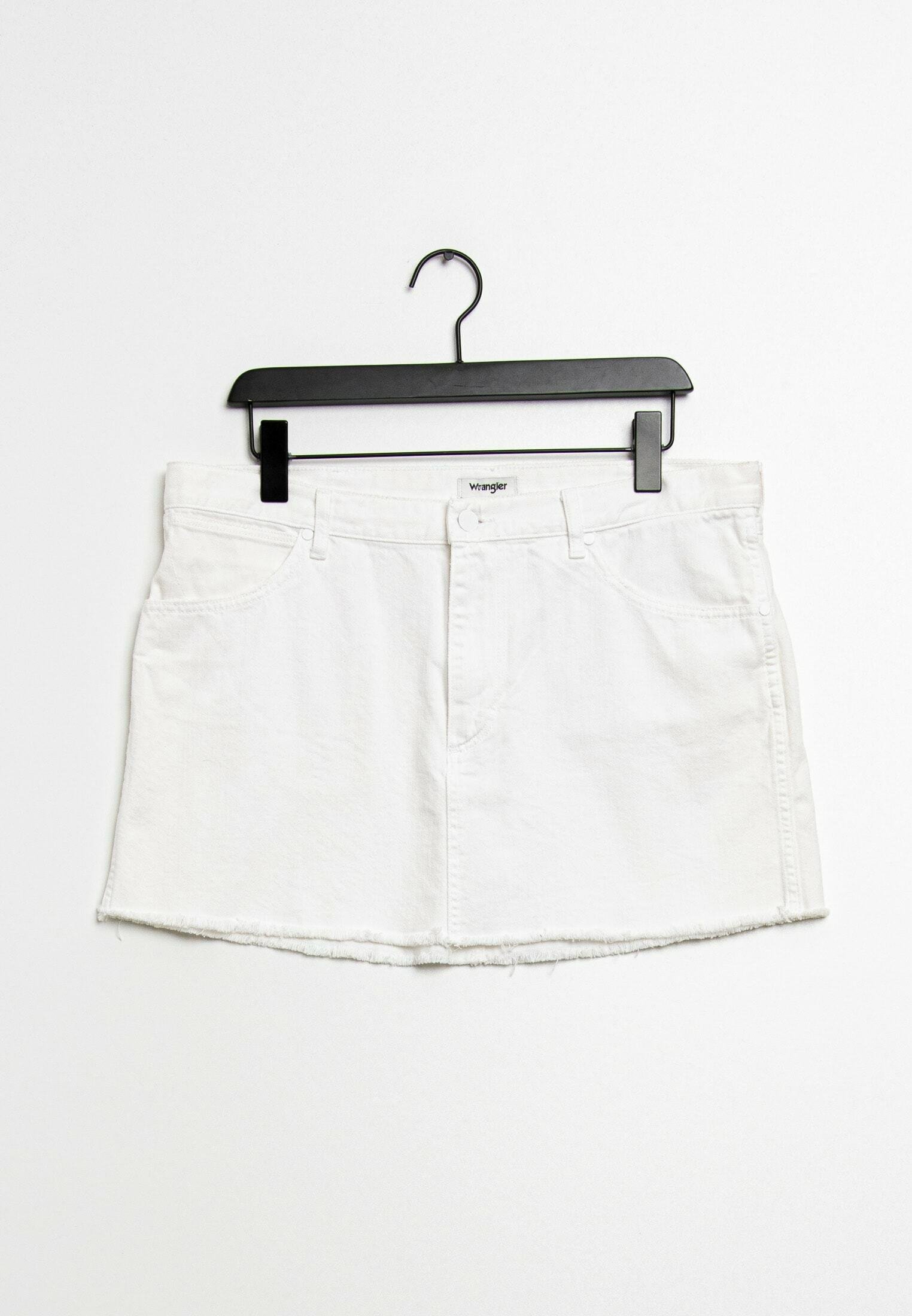 Wrangler Denim skirt - white - Zalando.ie