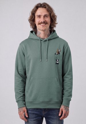 watapparel, POCKET PANDAS - Kapuzenpullover - green bay