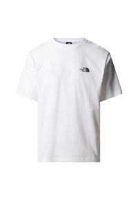 RELAXED MOUNTAIN SKETCH - T-Shirt print - tnf white tnf black