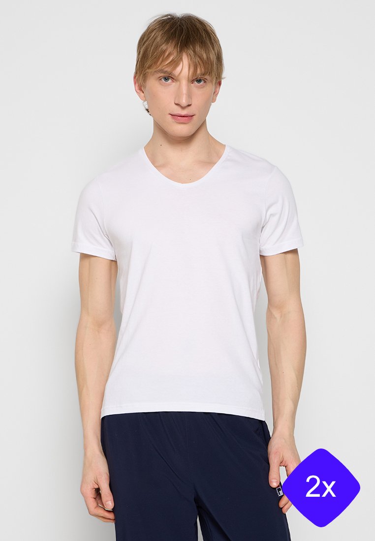 Fila T-shirt basic wit Fila T-shirt basic wit
