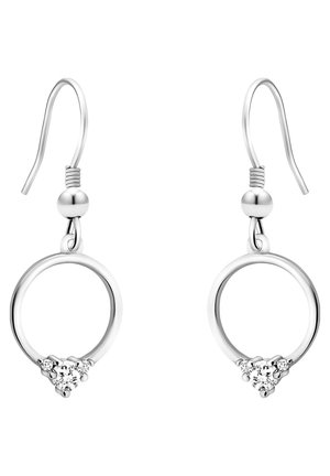 CIRCLE - Øreringe - silver coloured