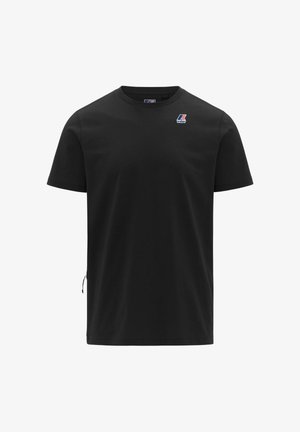 K-Way, LEONIDE T-SHIRT - T-shirt basic - black pure-usy