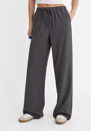 Stradivarius Pantalones deportivos - dark grey