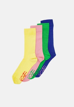 SOLID UNISEX 4 PACK - Socks - multi
