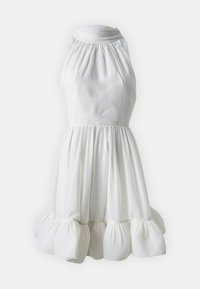 FERN RUFFLED MINI - Cocktailkjole - white