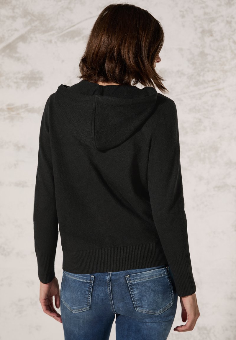 Zalando Cecil Strickjacke Mit Kapuze Strickjacke Mit Kapuze Blau