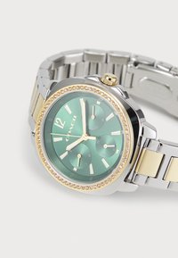 COACH KITT - Ρολόι - silver-coloured/gold-coloured/green