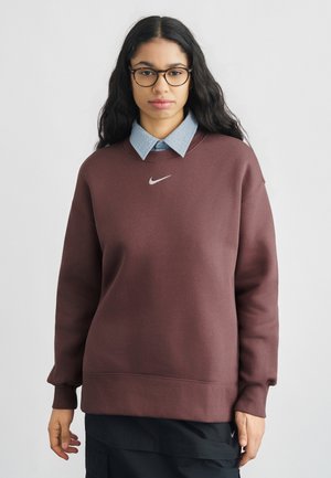 Nike Sportswear LONG CREW - Športni pulover - tattoo/sail