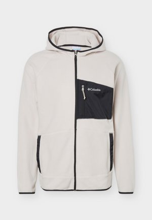 Columbia, FAST TREK™ OVERLAY HOODED FULL ZIP - Veste polaire - dark stone/black