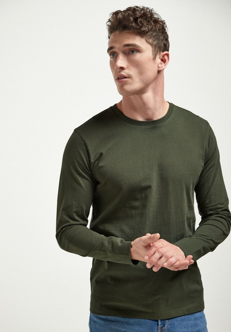 Next Top dugih rukava - green