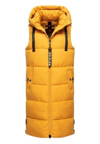 Navahoo SCHNUFFELCHEN - Bodywarmer - amber yellow