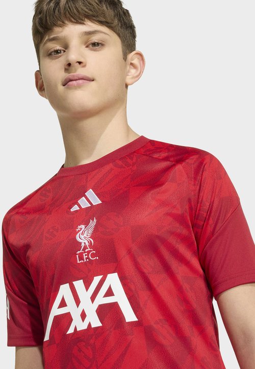 adidas LIVERPOOL FC 26/27 PRE MATCH UNISEX - Camiseta deportiva - active maroon/better scarlet — foto 4