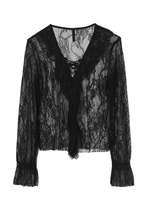 Calliope JABOT - Blouse - noir