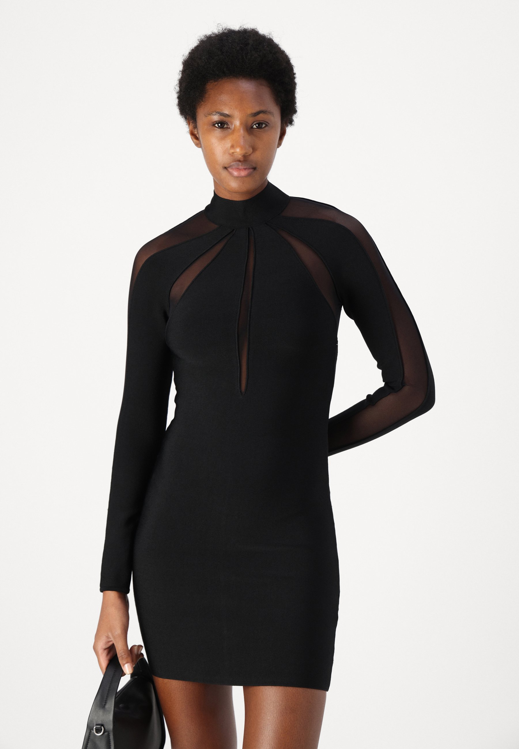【関税&送料込】MARCIANO BY GUESS Dresses Black MARCIANO BY GUESS MOTION DRESS - Cocktail dress / Party