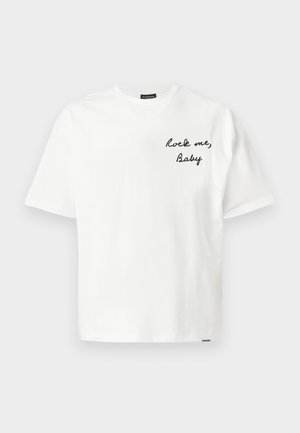 BEIRON UNISEX - T-Shirt print - off-white