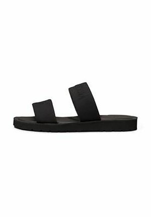 Pantolette flach - ck black