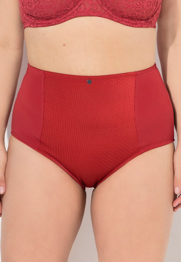 HIGH WAIST JACQUARD INET - Shapewear - salsa