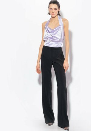 Pinko PERGAMINO - Pantalon classique - limo black