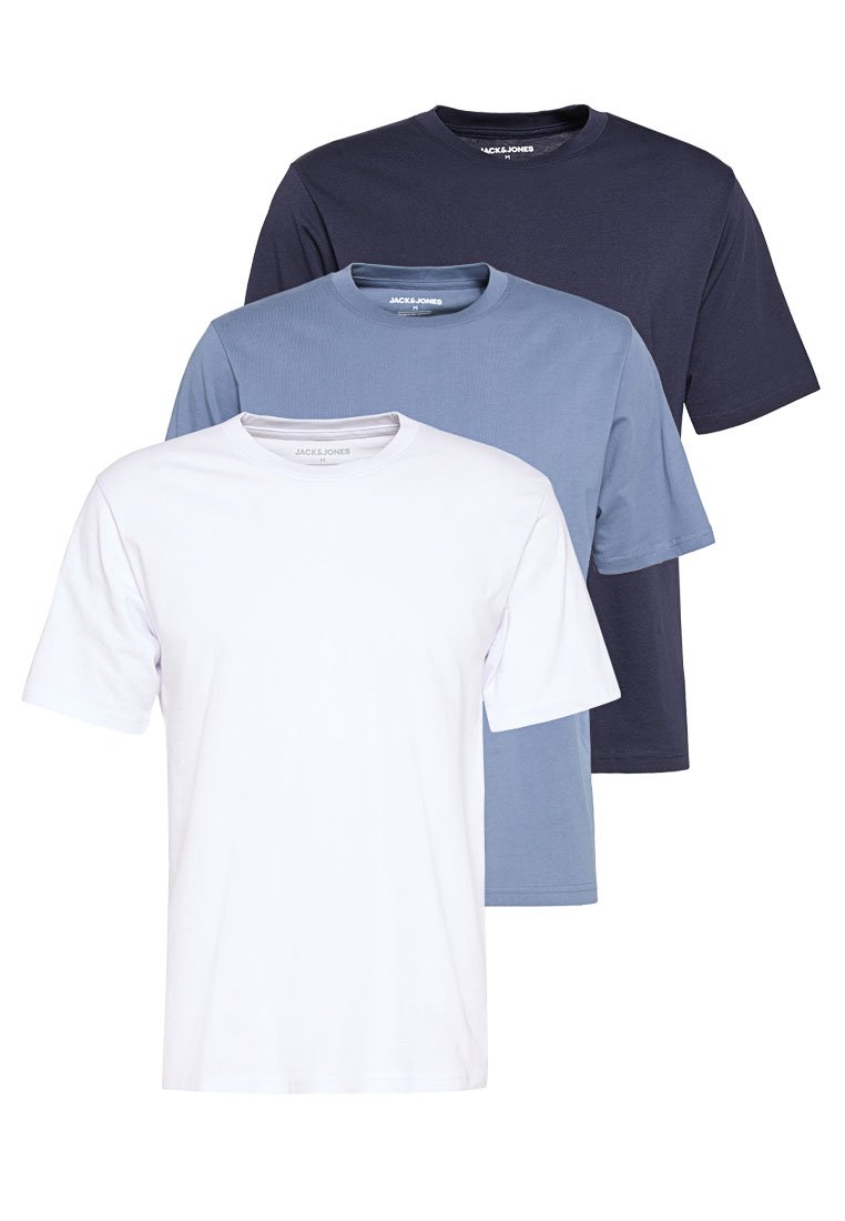 jack & jones T-shirt basic donkerblauw