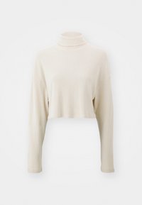 ONLSILLIE HIGH NECK BOX - Langarmshirt - birch melange