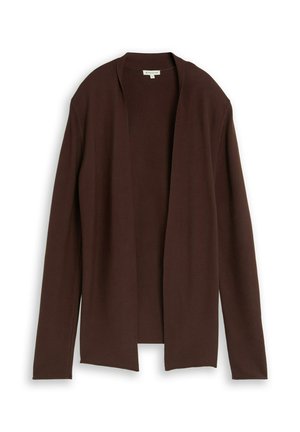 TOM TAILOR, Gilet - java dark brown