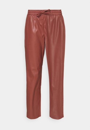 Pantalon classique - metallic red