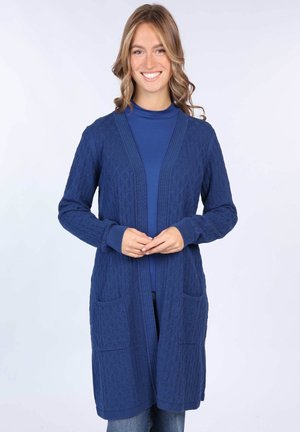 Strickjacke - indigo