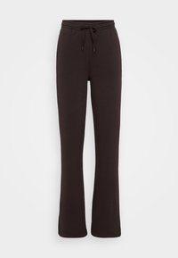 BASIC STRAIGHT - Pantalon de survêtement - black coffee