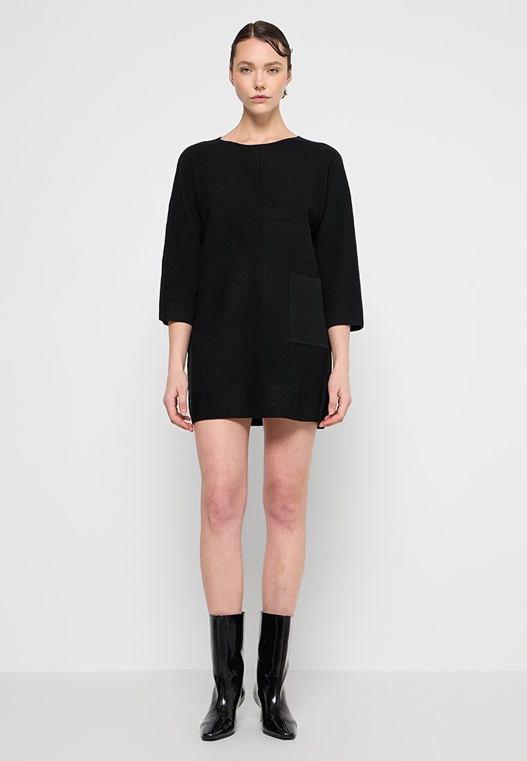 Apart Gebreide jurk zwart