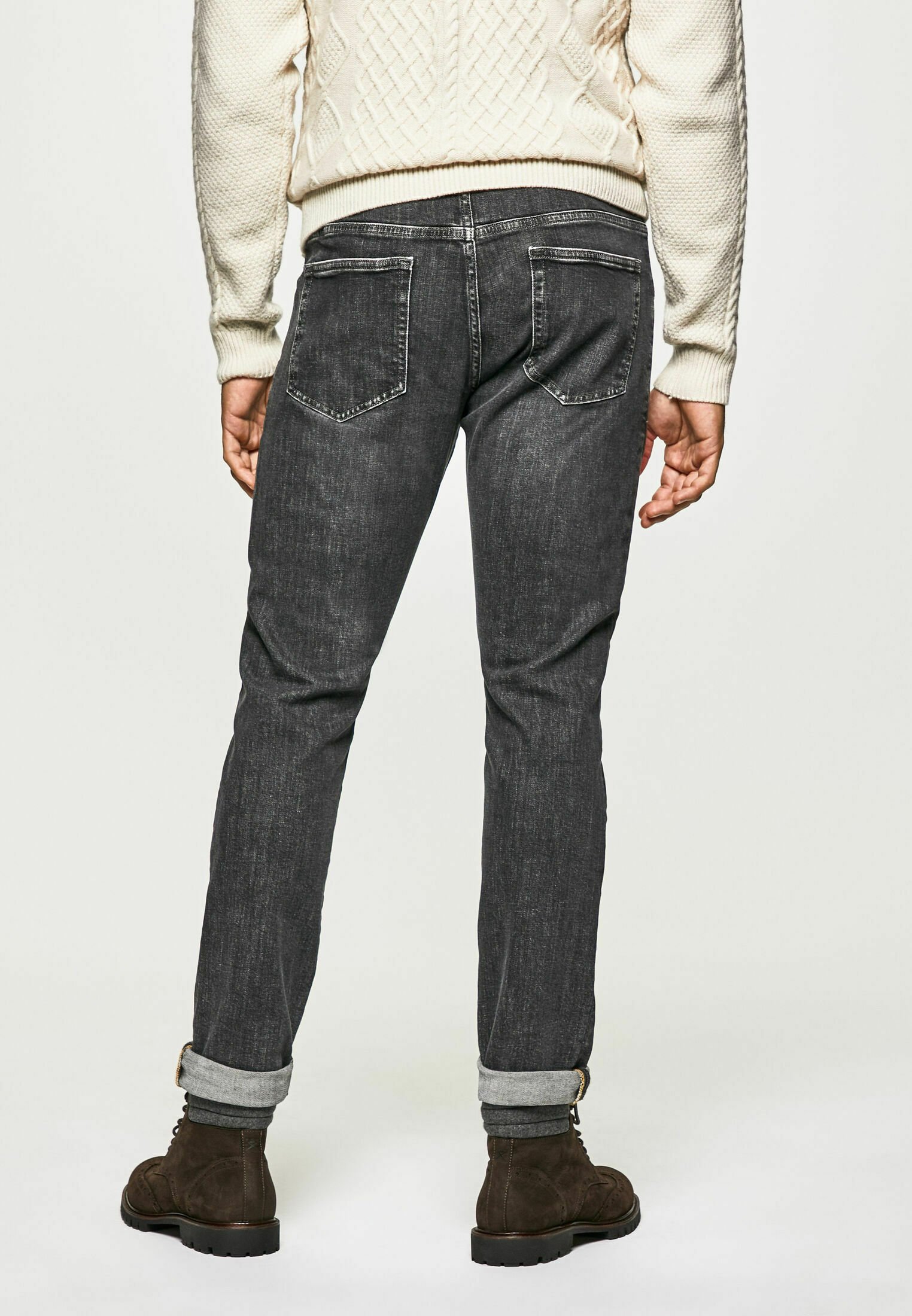 Hackett London Vaqueros slim fit - grey/gris - Zalando.es