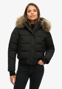 Superdry & Co EVEREST HOODED - Giacca invernale - black