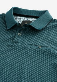 Next GEO PRINT - Bluză polo - teal