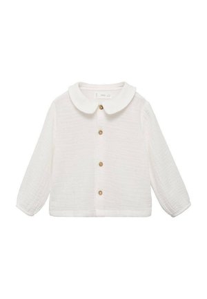 Blúzka so zapínaním na gombíky - off-white
