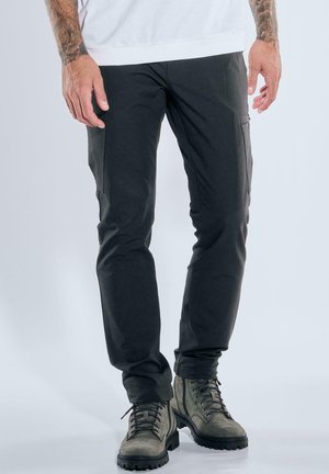 MIT TUNNELZUG - Cargo trousers - schwarz